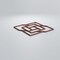 Ekena Millwork Small Loveland Decorative Fretwork Wood Wall Panels, Wood (Paint Grade), 11 3/8"W x 11 3/8"H x 3/8"T WALW12X12X0375LLDMF - alternate 3